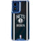 NBA Brooklyn Nets Jersey Moto G 5G (2024) Clear Case